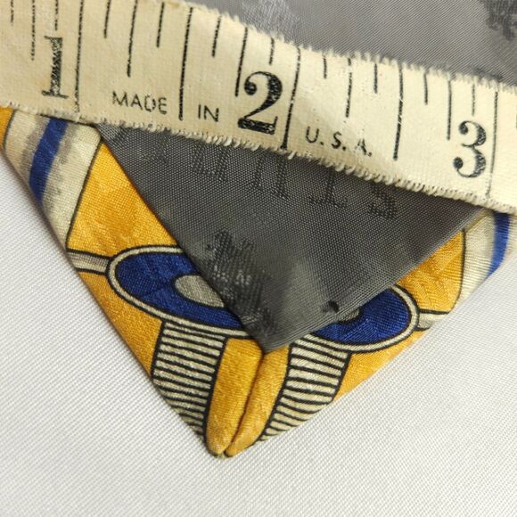 2 Robert Talbott Studio Geometric Shape Silk Ties Hand Sewn in the USA - Picture 6 of 11